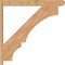Ekena Millwork Balboa Smooth Craftsman Outlooker, Western Red Cedar, 5 1/2"W x 42"D x 42"H OUT06X42X42BOA04SWR - alternate 3